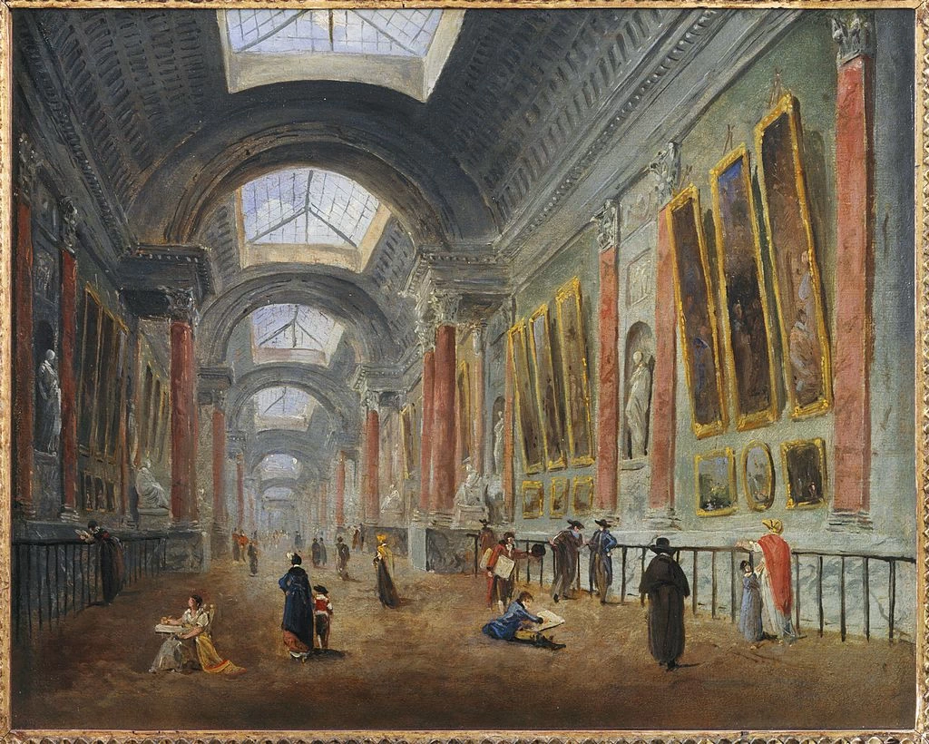La Grande Galerie del Louvre - Louvre, Parigi